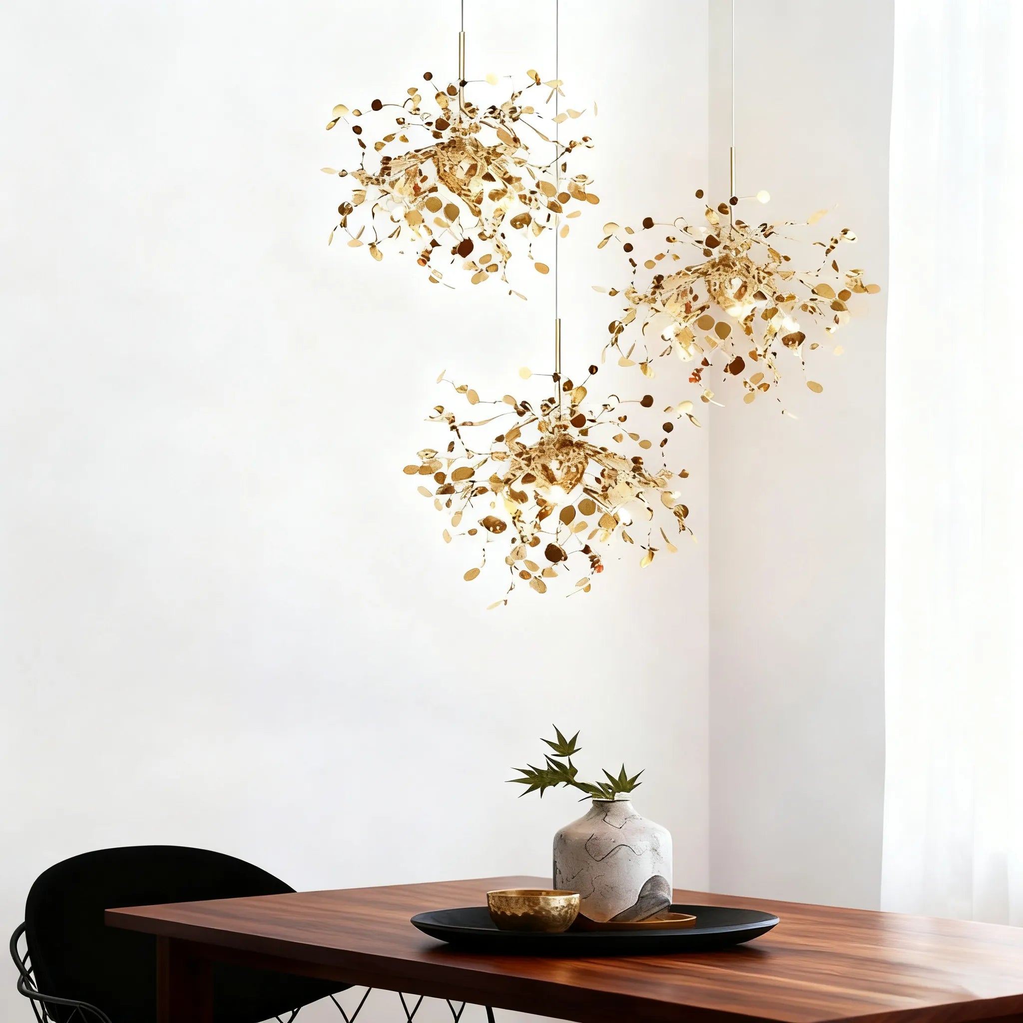 Art Deco Cluster Chandelier